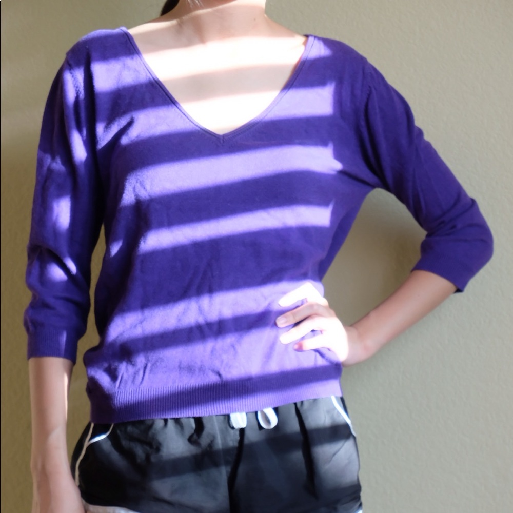 Purple sweater by Sky